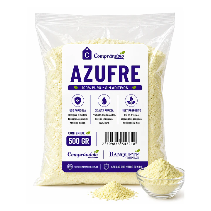 Azufre En Polvo Uso Técnico Y Cosmético 1