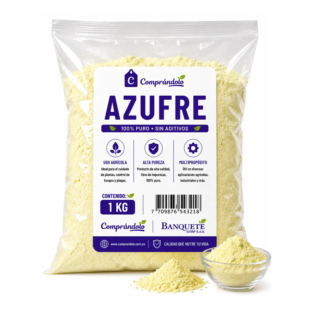 Azufre En Polvo Uso Técnico Y Cosmético 2