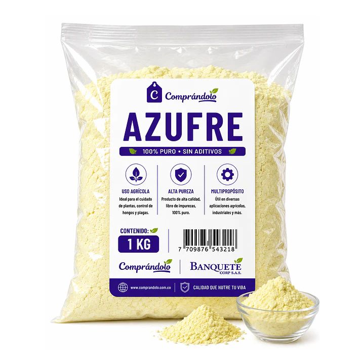 Azufre En Polvo Uso Técnico Y Cosmético 2