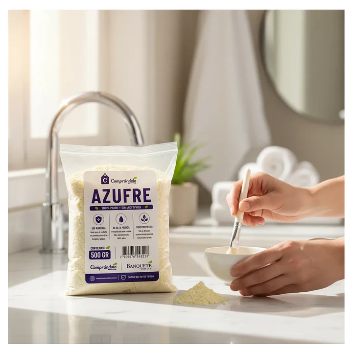 Azufre En Polvo Uso Técnico Y Cosmético 3