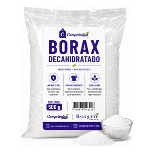 Bórax Decahidratado En Polvo Limpieza Y Jardinería
