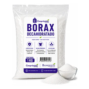 Bórax Decahidratado En Polvo Limpieza Y Jardinería