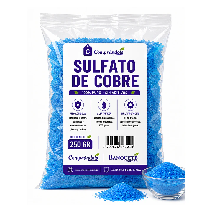 Sulfato De Cobre En Polvo Para Jardinería 1