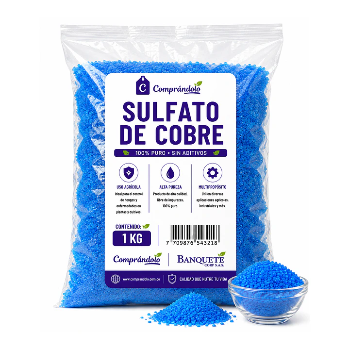 Sulfato De Cobre En Polvo Para Jardinería 3