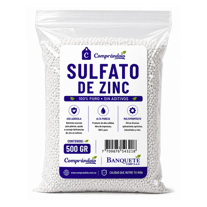 Sulfato De Zinc Micronutriente Agricultura Y Plantas 1