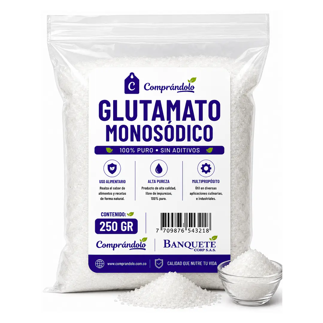 Glutamato Monosódico Banquete – Sal China 1