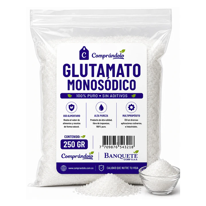 Glutamato Monosódico Banquete – Sal China 1