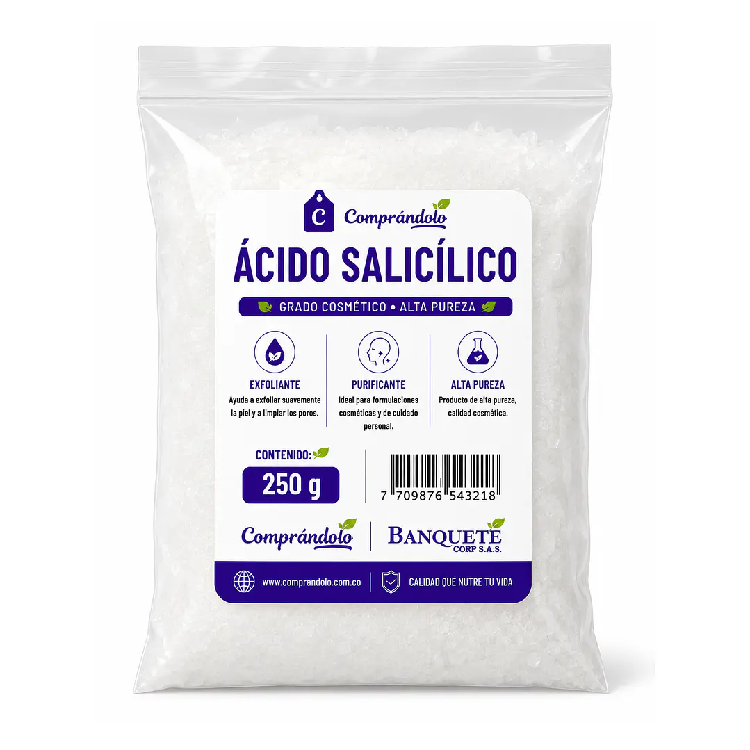Ácido Salicílico - Tratamiento Facial Exfoliante 1