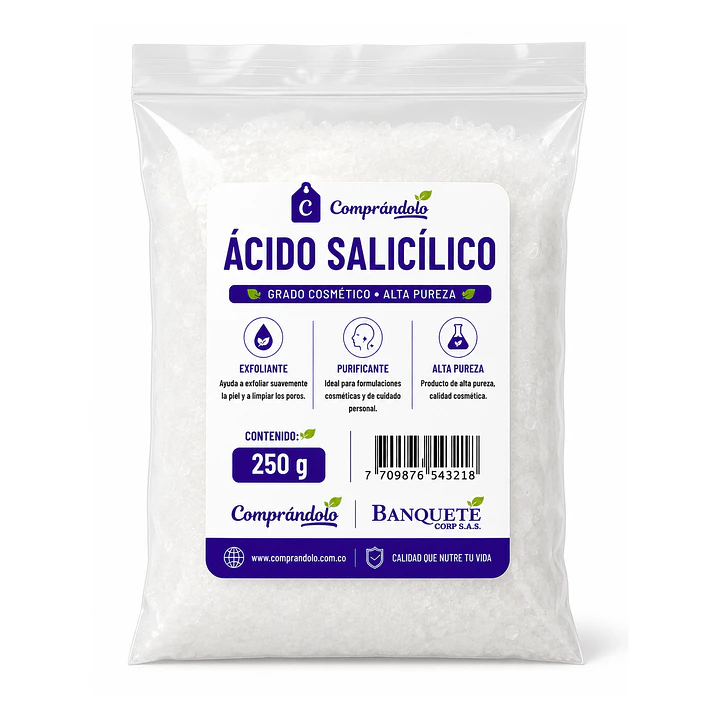 Ácido Salicílico - Tratamiento Facial Exfoliante 1