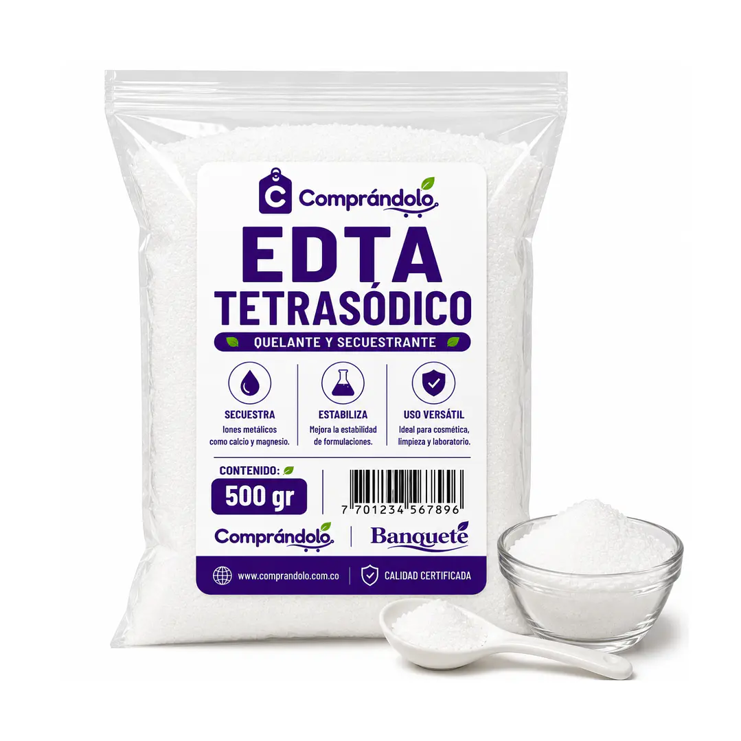 Edta Tetrasodico En Polvo Puro  2