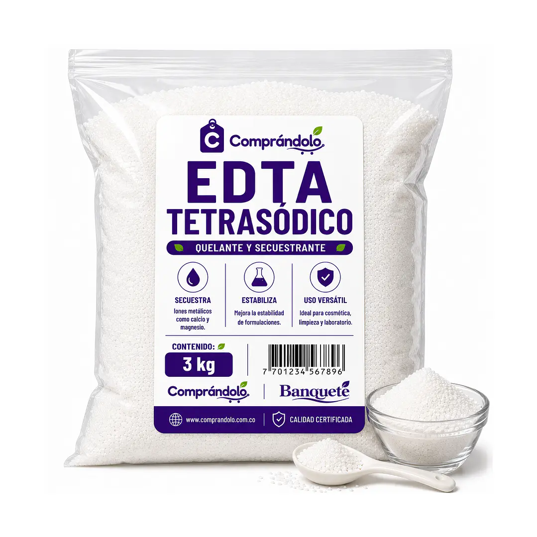 Edta Tetrasodico En Polvo Puro  4