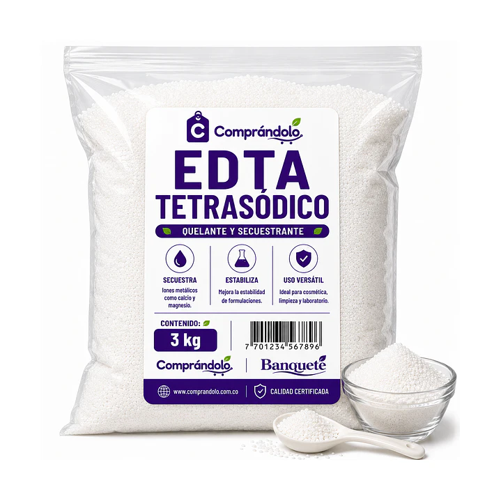 Edta Tetrasodico En Polvo Puro  4
