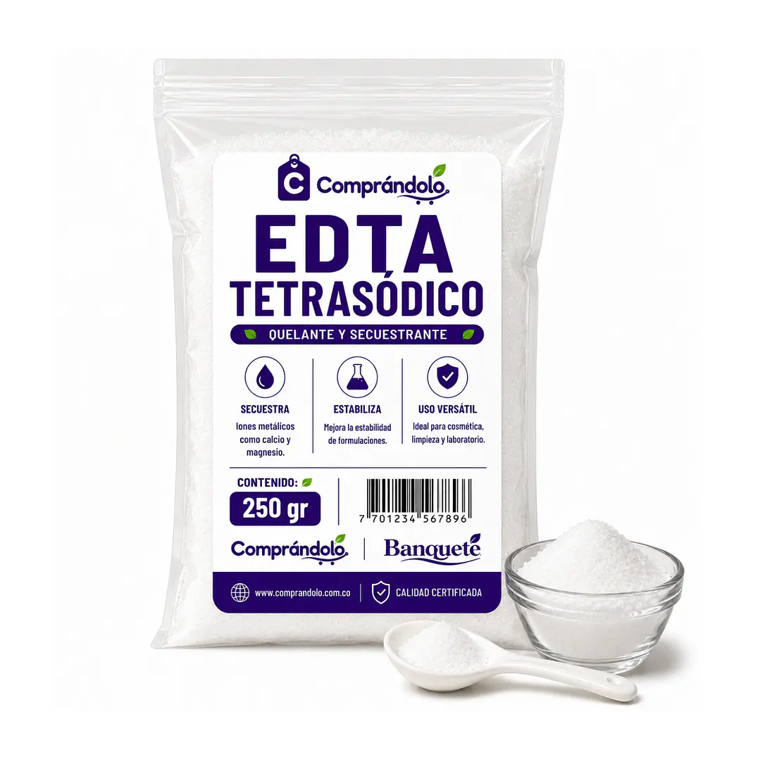 Edta Tetrasodico En Polvo Puro  1