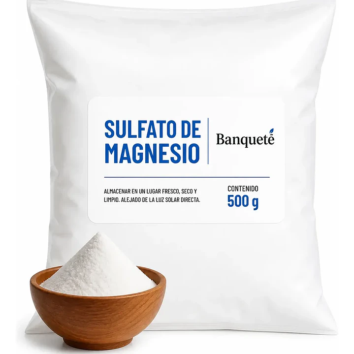 Sulfato de Magnesio en Polvo – Fuente de Magnesio para Diferentes Usos y Formulaciones 1