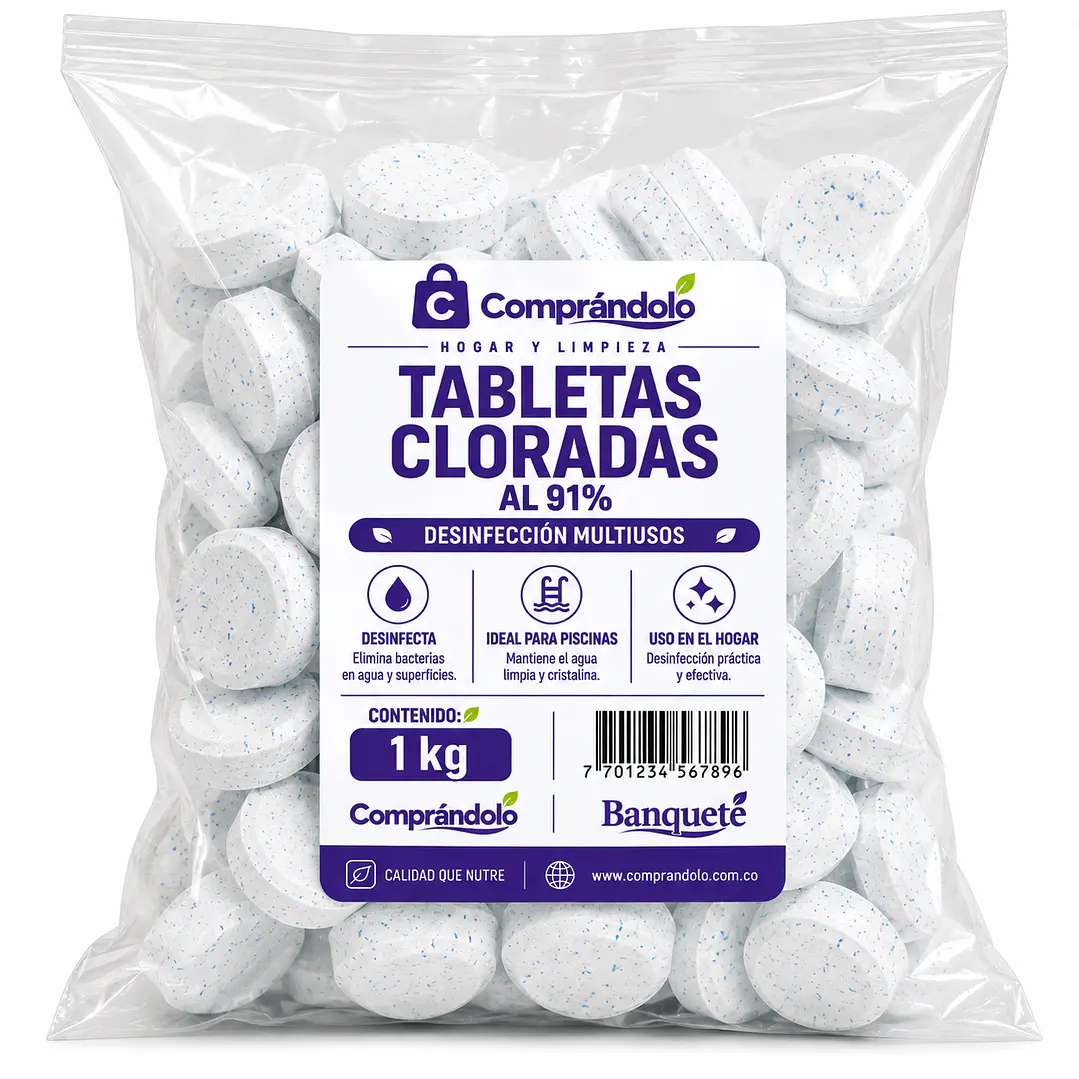 Pastilla Clorada Tableta al 91% 1