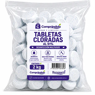 Pastilla Clorada Tableta al 91%