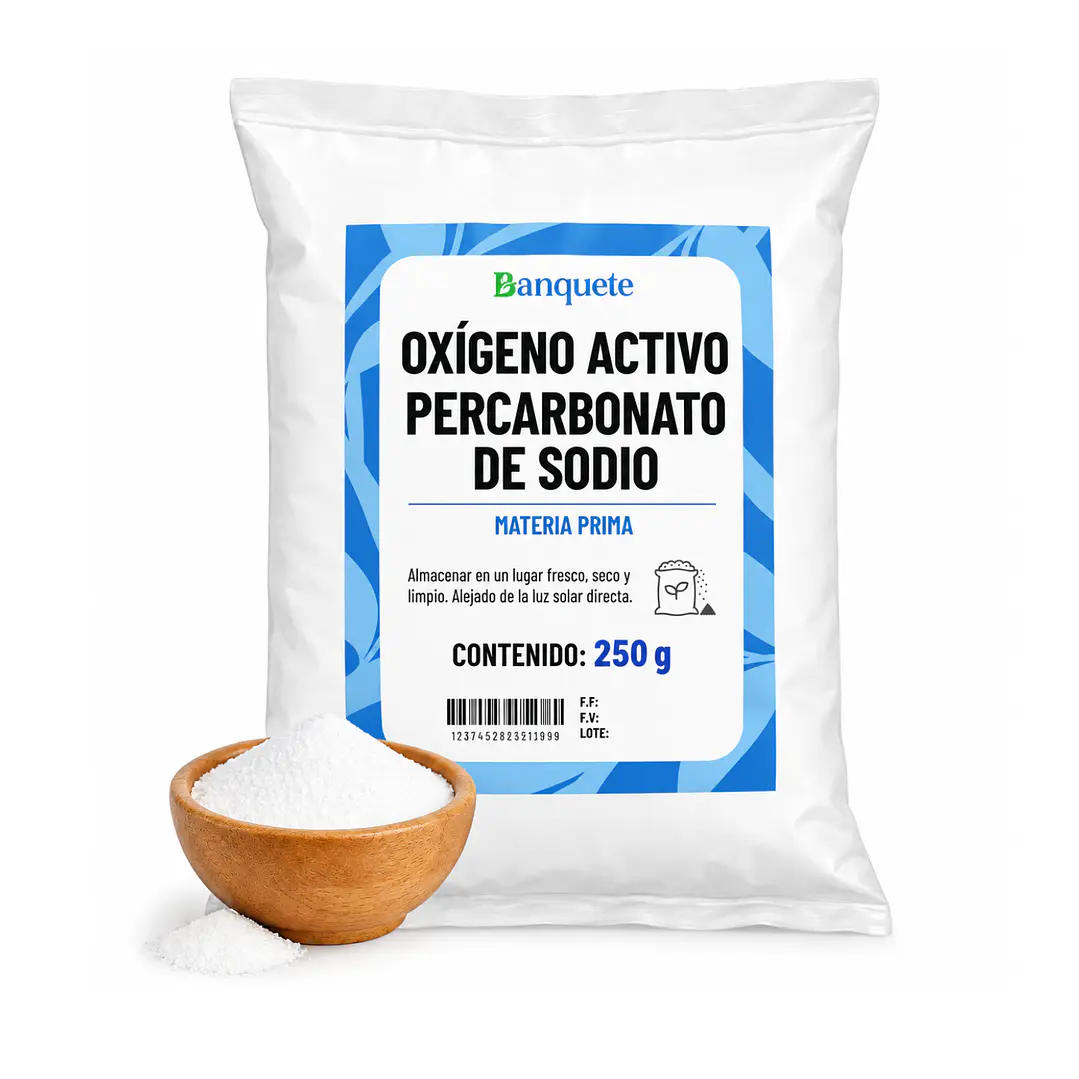 Oxígeno Activo (Percarbonato de Sodio) en Polvo Multiuso – Limpieza y Remoción de Manchas 1