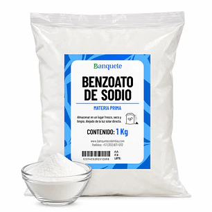 Benzoato de Sodio en Polvo – Conservante para Alimentos, Bebidas y Formulaciones