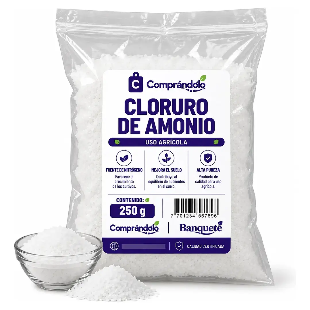 Cloruro De Amonio Puro En Polvo - Uso Agrícola 1
