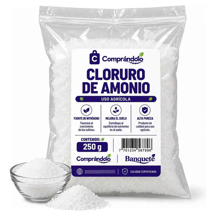 Cloruro De Amonio Puro En Polvo - Uso Agrícola 1