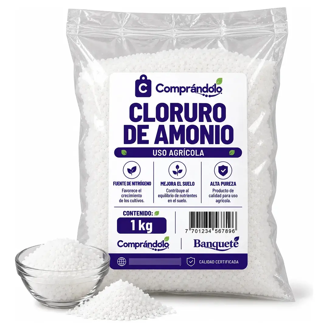 Cloruro De Amonio Puro En Polvo - Uso Agrícola 3