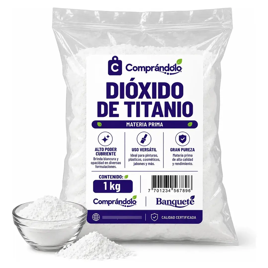 Dióxido De Titanio - Uso Cosmético  3