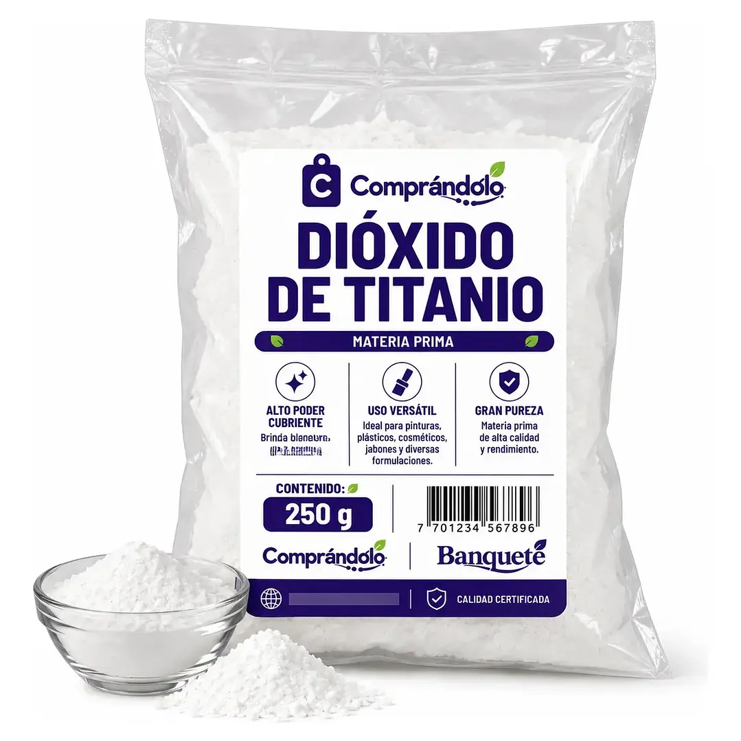 Dióxido De Titanio - Uso Cosmético  1