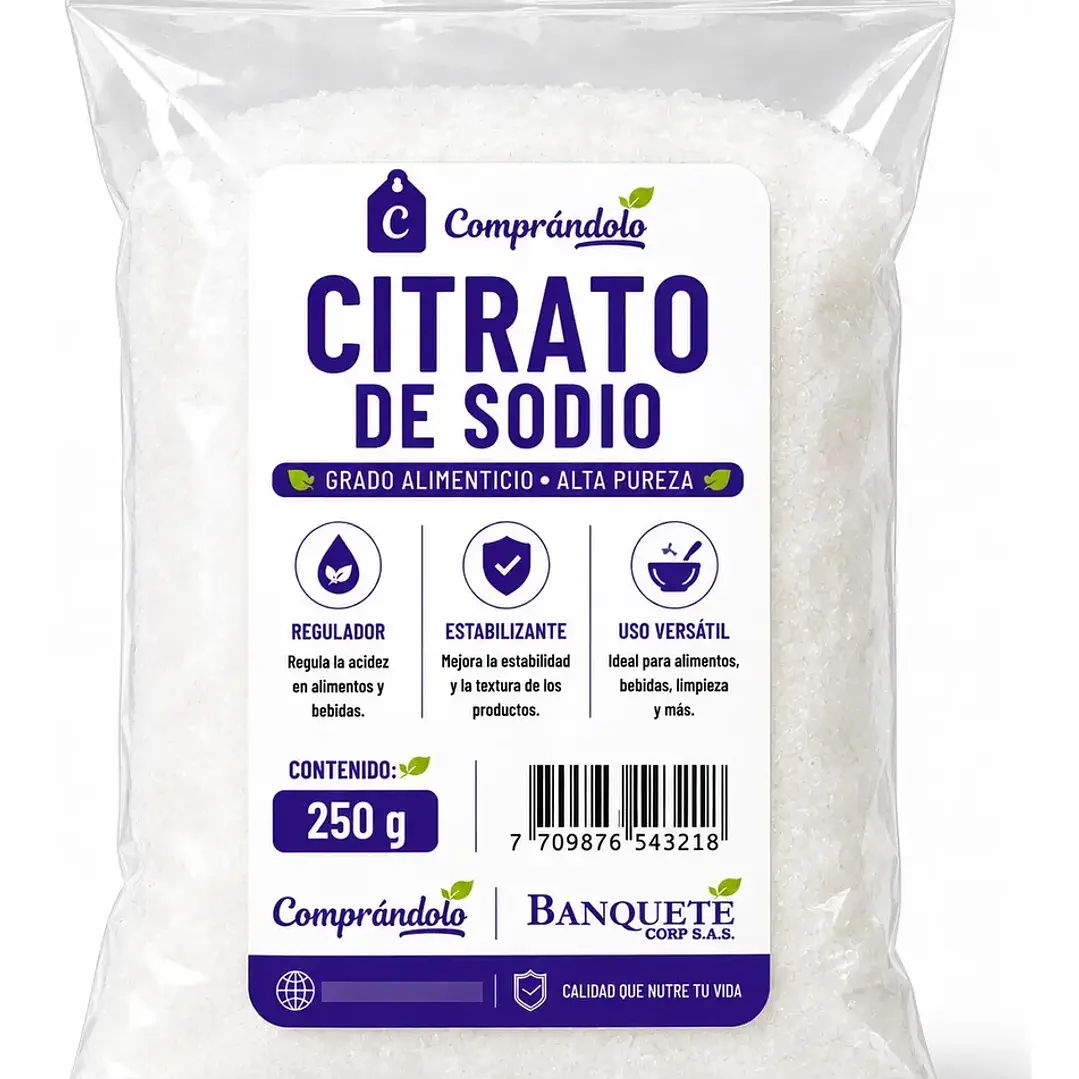 Citrato De Sodio En Polvo  1