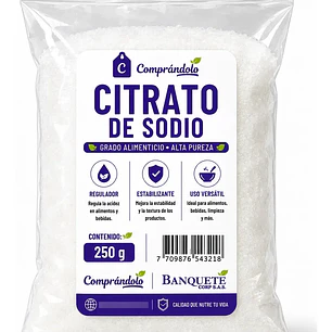 Citrato De Sodio En Polvo 