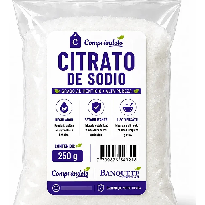 Citrato De Sodio En Polvo  1