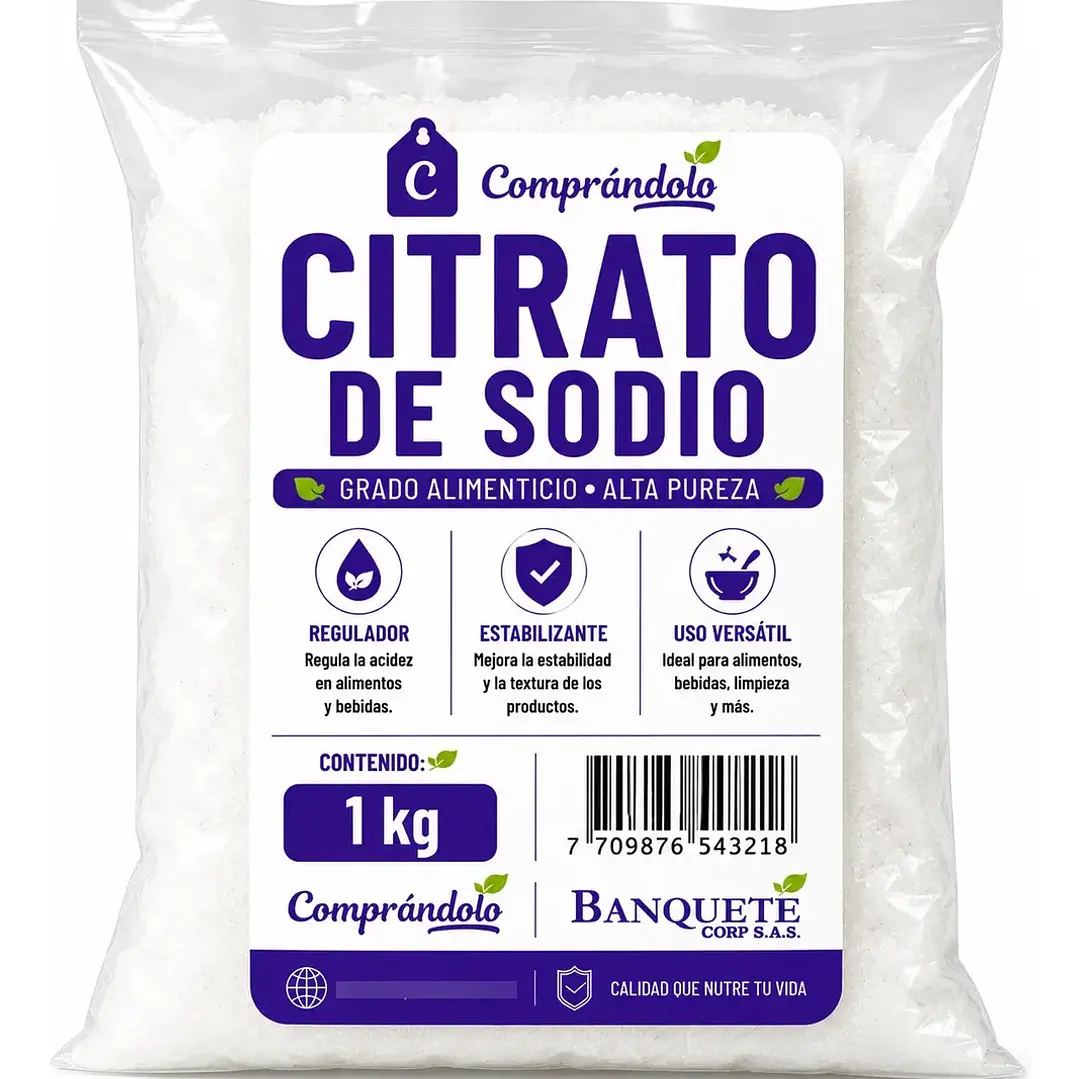 Citrato De Sodio En Polvo  3