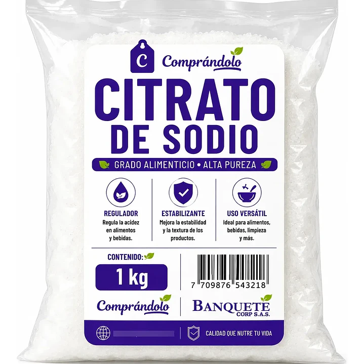 Citrato De Sodio En Polvo  3