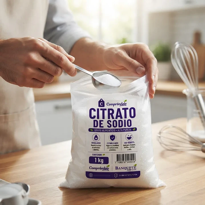 Citrato De Sodio En Polvo  4