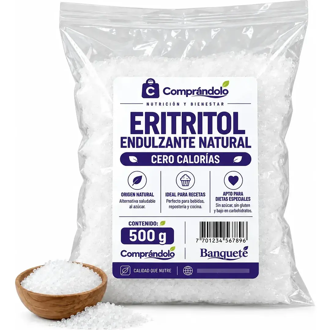 Eritritol Endulzante Natural En Polvo 1