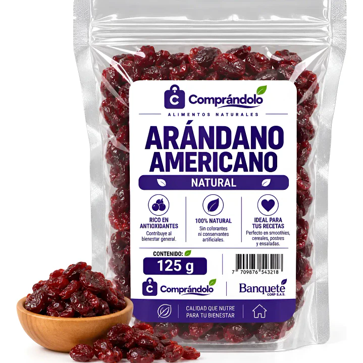 Arándano Americano Deshidratado Natural 100 % Puro 1
