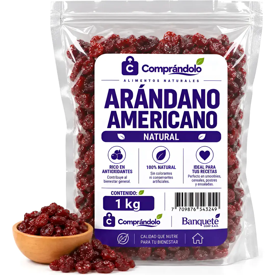 Arándano Americano Deshidratado Natural 100 % Puro 4