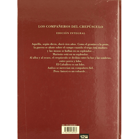 COMPAÑEROS DEL CREPUSCULO, LOS (ED. INTEGRAL)