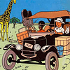 TINTIN, HERGE Y LOS COCHES