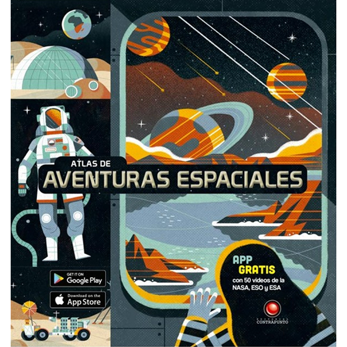 ATLAS DE AVENTURAS ESPACIALES (Atlas animado con app)