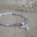 Pulseras multipiedras - Plata 925 -  Colibrí