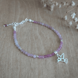 Pulseras multipiedras - Plata 925 -  Colibrí
