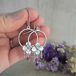 Aros Uniflor - Plata 950