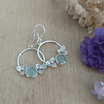 Aros Ada Piedra - Plata 950