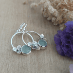 Aros Ada Piedra - Plata 950