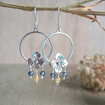 Aros Uniflor - Plata 950