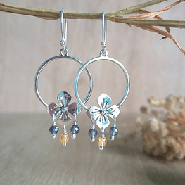 Aros Uniflor - Plata 950