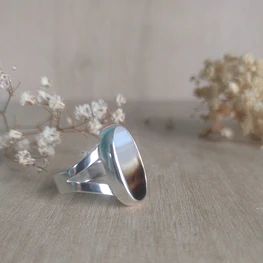 Anillo Ágata  - Plata 950 - T-16
