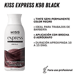 Kiss Express K98 Negro Tinte Semi Permanente 