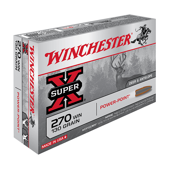 Winchester .270 Win. Power Point 130gr - Image 1