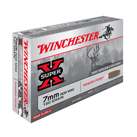 Winchester 7mm R.M. Power Point 150gr